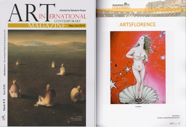 artsflorence - art international contemporain magazine mai juin 2016